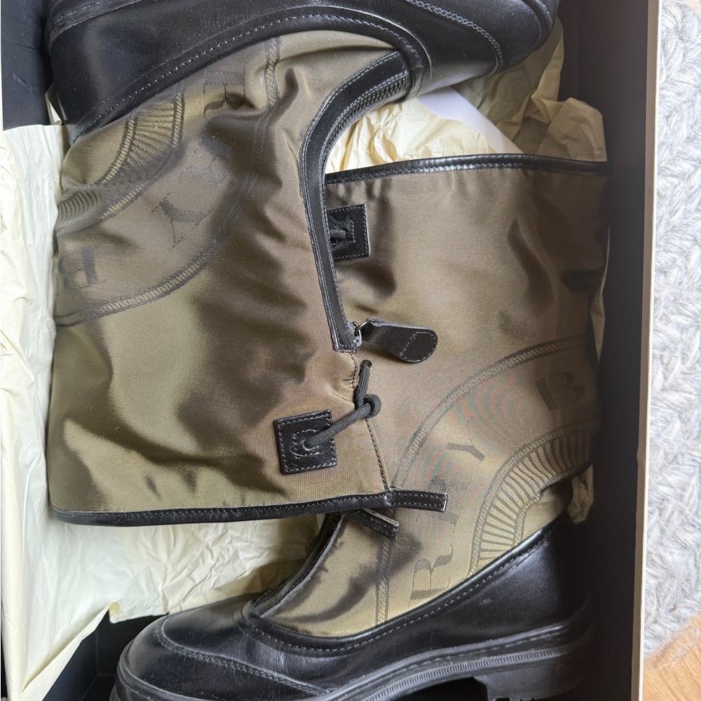 Burberry Heritage Nylan Winsor Weather Boot View 4